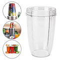 Miniatyrbild 4 av 8: 18/24/32 oz utbytesburk för blender för Nutribullet 600W mutter 18OZ