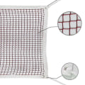 Miniatyrbild 3 av 5: 6,1m*0,75m Sportträning Badmintonnät Utomhustennisnät Dark green