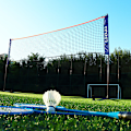 Miniatyrbild 6 av 8: Bärbar hopfällbar standard professionell badmintonnät inomhus ut 3.1m