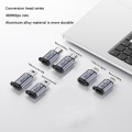 Miniatyrbild 2 av 8: USB-C till Micro USB Mini USB Adapter Typ-C Hona till Micro USB TypeC F To MiniUSB M