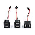 Miniatyrbild 4 av 8: Dubbellager USB honbas typ-C power med C