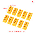 Miniatyrbild 1 av 5: 10PCS XT60 XT90 Plug Protection Case PVC Dammtät Cap för RC C