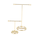 Miniatyrbild 3 av 5: Örhängen Display Stativ Guld Örhängen Display Rack T-Shape Earri A L