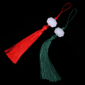 Miniatyrbild 6 av 8: Retro vit Jade Lotus tofs Fringe DIY Alloy Craft Tofs Ac Green