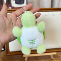 Miniatyrbild 5 av 8: Little Turtle Plysch Doll Nyckelring Leksaker Tortoise Bil Nyckelringar Do Pink