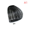 Miniatyrbild 1 av 8: Invisible Synthetic Bangs Front Clip In Hair Bits Air Bangs A1