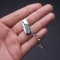 Miniatyrbild 5 av 8: Mini Vikbar Akryl Sharp EDC Självförsvar Small Blade Portab C