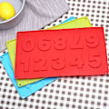 Miniatyrbild 5 av 8: 3D Nummer 0-9 Lollipop Form Kakadekoration Kap
