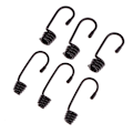 Miniatyrbild 4 av 8: 10 st spiralkrokar för spännare Marine Cord Bungee Elastic R A