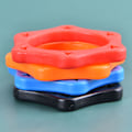 Miniatyrbild 4 av 5: o Plast Anti-Roll-enhet för handhållna mikrofoner passar standard Orange