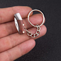 Miniatyrbild 7 av 8: Mini Vikbar Akryl Sharp EDC Självförsvar Small Blade Portab E