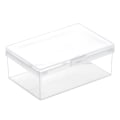 Miniatyrbild 8 av 8: Plastlåda Rektangulär Plast Transparent Med Lock Förvaring Bo