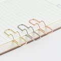 Miniatyrbild 4 av 8: Multi-purpose pappersklämmor Paper Fix Clips Pennklämmor Notebook Pi Rose Gold