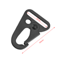 Miniatyrbild 1 av 8: Eagle Mouth Replacement Snap Hook Trigger Clips Spännen utomhus 25MM