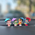 Miniatyrbild 2 av 8: e Paraply Par Bil Inredning Action Figur Bil Acc A2