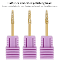 Miniatyrbild 3 av 8: Nagelborr icle Manikyr hine ter Diamond File Gel Polish C