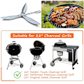 Miniatyrbild 4 av 8: One-Touch Cleaning System Kit Design för Weber Kettle Grill L