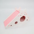 Miniatyrbild 1 av 8: Monterad hamsterglidleksak Marsvin Guldbjörn Andas H Pink