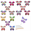 Miniatyrbild 2 av 8: 5 st Magic Clockwork Flying Butterfly gummiband Driven Magic C