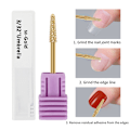 Miniatyrbild 4 av 8: Nagelborr icle Manikyr hine ter Diamond File Gel Polish C