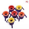 Miniatyrbild 1 av 8: 3 /6 ST flaskor Stativ Cap Kit Set Lätt att hälla ut Tjock vätska Bo 6pcs