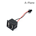 Miniatyrbild 7 av 8: Dubbellager USB honbas typ-C power med C