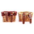 Miniatyrbild 4 av 5: Korg för barncykelskoter Wicker D-formad vattentät handgjord S without lining
