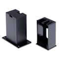 Miniatyrbild 3 av 7: 1st batteri svart hållare case box cover gitarrbas