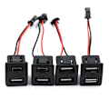Miniatyrbild 2 av 8: Dubbellager USB honbas typ-C power med C