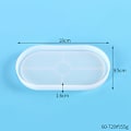 Miniatyrbild 1 av 8: Oval form Molds uv Resin DIY Clay Epoxi