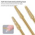 Miniatyrbild 5 av 8: Nagelborr icle Manikyr hine ter Diamond File Gel Polish C