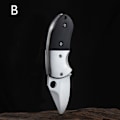 Miniatyrbild 1 av 8: MINI Folding High Hardness D2 Handtag Express Pocket EDC Outdo B