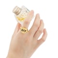 Miniatyrbild 4 av 8: Rotera BFF Ring Kvinna Man Trend Vintage e Par Öppna Fidgets