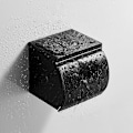 Miniatyrbild 5 av 7: Rostfritt stål Vägg Toalettpappersrullehållare Självhäftande Hol A3