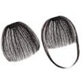 Miniatyrbild 6 av 8: Invisible Synthetic Bangs Front Clip In Hair Bits Air Bangs B4