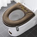 Miniatyrbild 4 av 8: Universal Cover Vinter Varm Mjuk WC Matta Tvättbar Re Brown