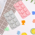 Miniatyrbild 2 av 8: Creative e Cat Silicone Summer Ice Block Form DIY Homemade Crys Pink