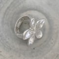 Miniatyrbild 5 av 8: Lätt Lyx Stor Blomma Form Öppna Ringar Överdriven Justerbar Gold