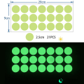 Miniatyrbild 1 av 8: Luminous Glow In The Dark Star Round Dot Wall Stickers DIY Room 205