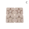 Miniatyrbild 1 av 5: DIY molds ljus aromvax tabletter mould bilhänge C
