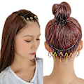 Miniatyrbild 6 av 8: Hårstylingverktyg Roll Curve Clip Pin Invisible Bang Fringe Bla N4