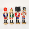 Miniatyrbild 1 av 8: 12 cm Nötknäppare Miniatures Nötknäppare Puppet Ornaments Desktop