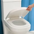 Miniatyrbild 5 av 8: Cartoon Toalettsitslyft Toalettlyftdon Toalettlock Han White