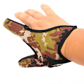 Miniatyrbild 4 av 5: Fiskehandskar 2 fingrar Skyddsskydd Andas Anti-Slip Anti-F black