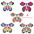 Miniatyrbild 1 av 8: 5 st Magic Clockwork Flying Butterfly gummiband Driven Magic A