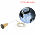 Miniatyrbild 1 av 8: Solenergi Vinflaska Lampor LED Strings Koppartråd Hem Pa White-1M-10LED