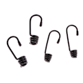 Miniatyrbild 5 av 8: 10 st spiralkrokar för spännare Marine Cord Bungee Elastic R A