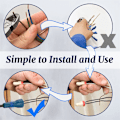 Miniatyrbild 8 av 8: Wire Twist Tool Spin Wire Twister Connector Sockel för borr Blue