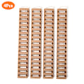 Miniatyrbild 1 av 5: 4 st Gummiskena täcker Plast Stege Form För Handguard Pro Brown
