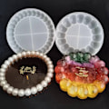 Miniatyrbild 2 av 8: 1 st Bubble Coaster form DIY handgjord gipsförvaring T A
